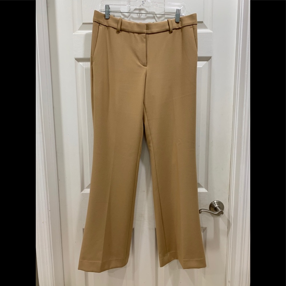 Ann Taylor Beige Suit Dress Pants Trouser 8 NWOT